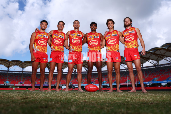 AFL 2024 Media - Gold Coast Indigenous Jumper 220424 - A-49173830