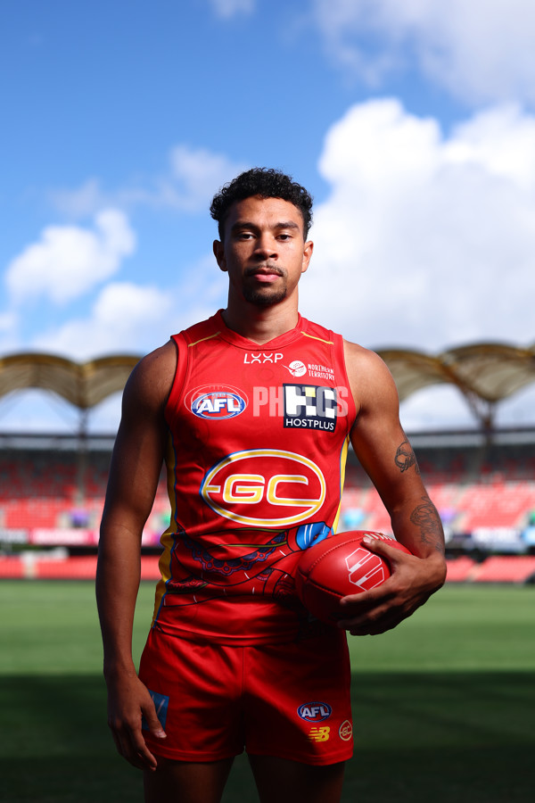 AFL 2024 Media - Gold Coast Indigenous Jumper 220424 - A-49276691