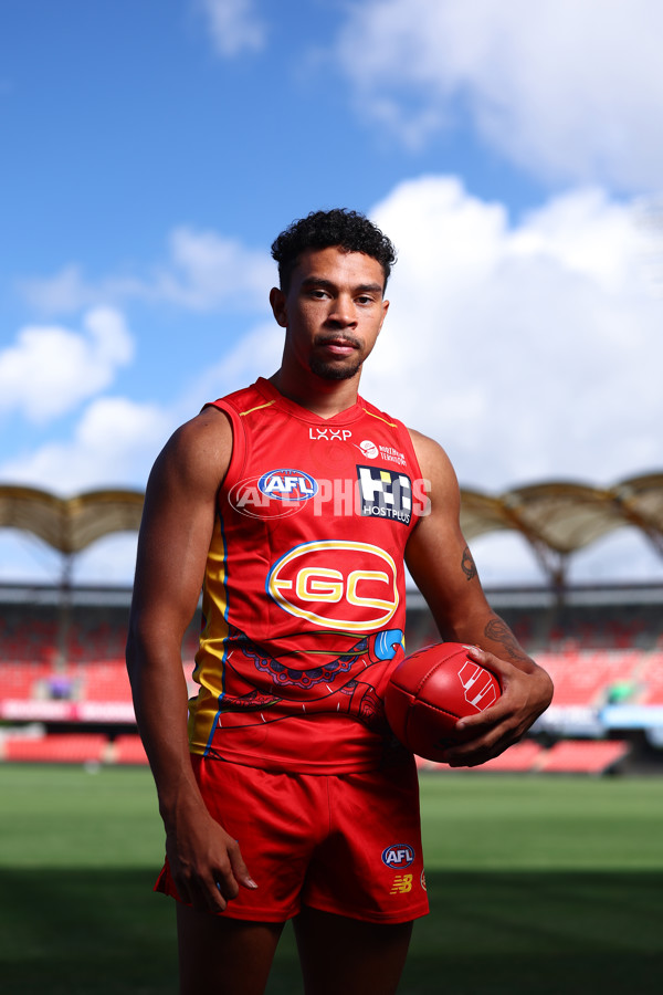 AFL 2024 Media - Gold Coast Indigenous Jumper 220424 - A-49276693