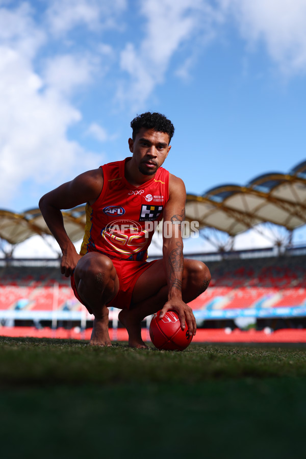 AFL 2024 Media - Gold Coast Indigenous Jumper 220424 - A-49276696