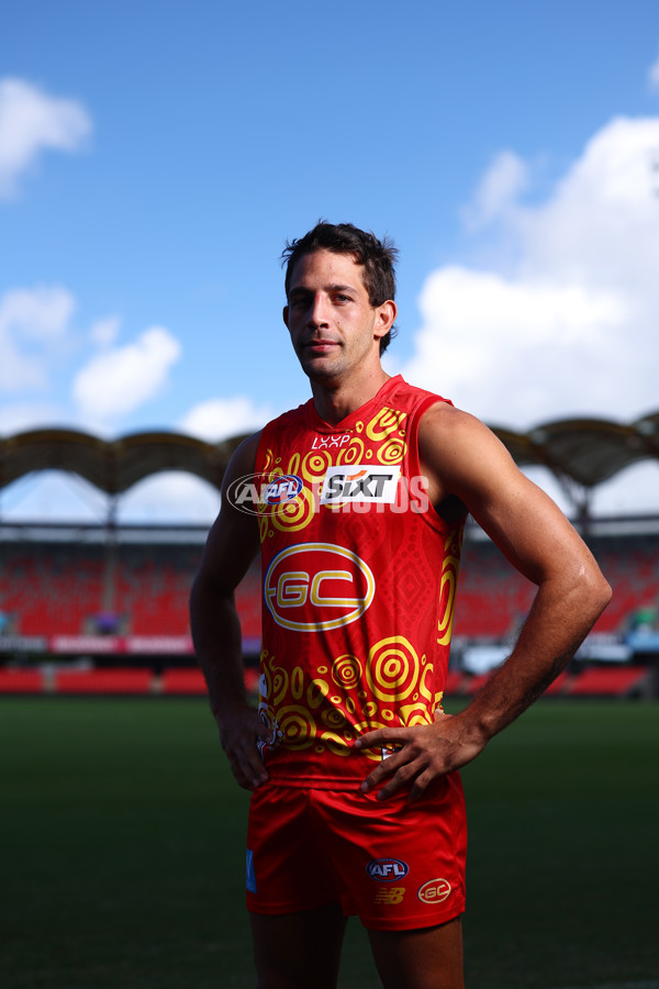 AFL 2024 Media - Gold Coast Indigenous Jumper 220424 - A-49276697