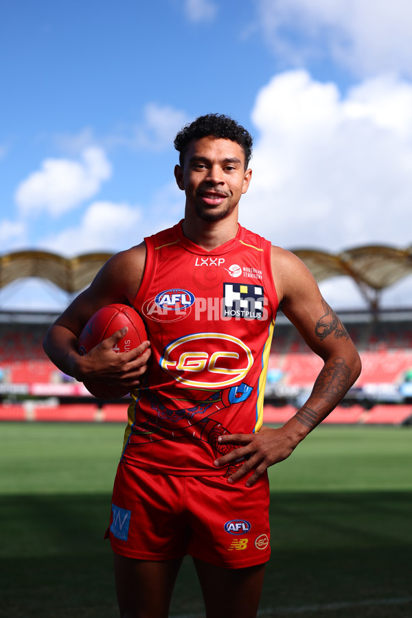 AFL 2024 Media - Gold Coast Indigenous Jumper 220424 - A-49276698