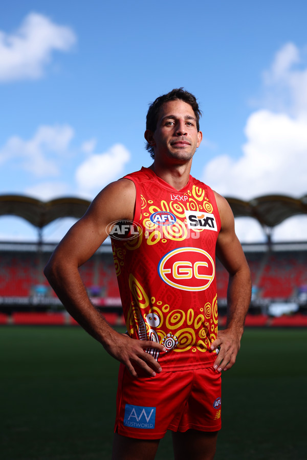 AFL 2024 Media - Gold Coast Indigenous Jumper 220424 - A-49276699