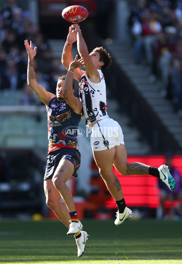 AFL 2024 Round 10 - Collingwood v Kuwarna - A-49455372