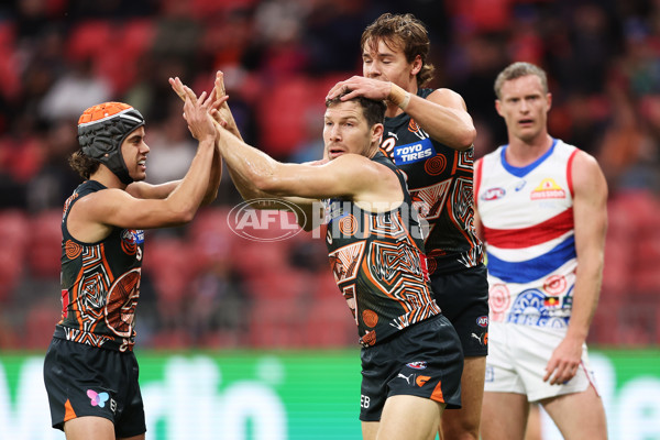 AFL 2024 Round 10 - GWS v Western Bulldogs - A-49459996