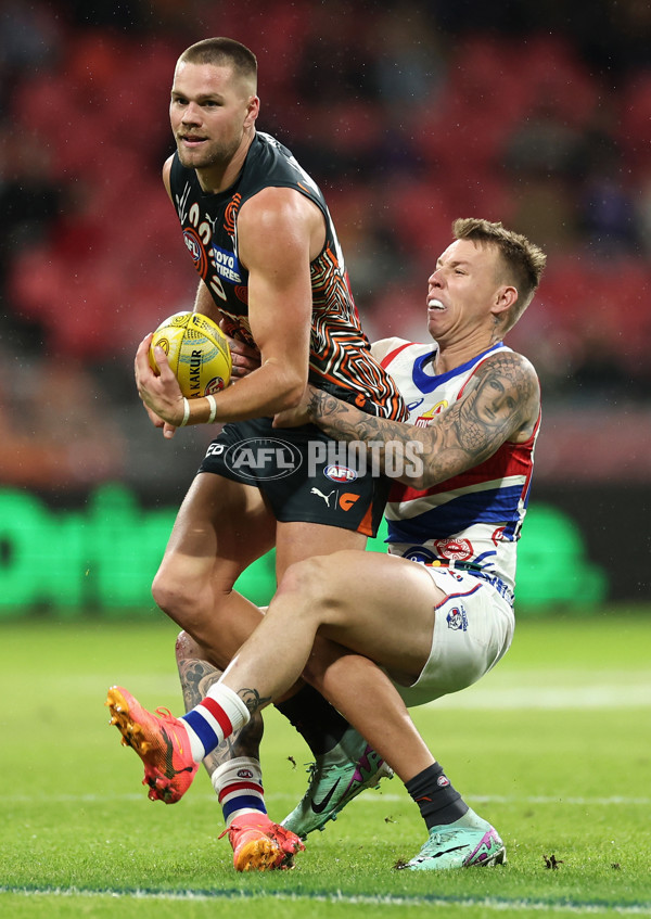 AFL 2024 Round 10 - GWS v Western Bulldogs - A-49465832