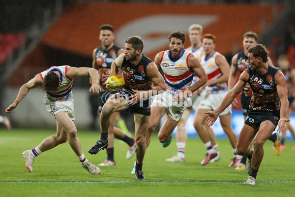 AFL 2024 Round 10 - GWS v Western Bulldogs - A-49471520