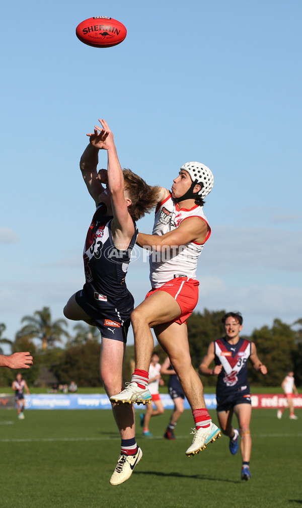 Coates League Boys 2024 Round 08 - Sandringham v Sydney Swans Academy - A-49487307