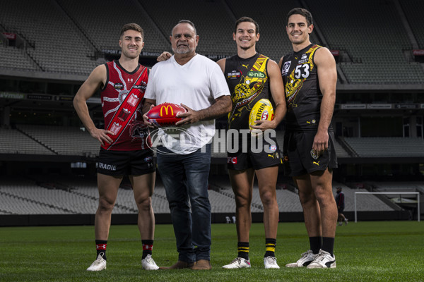 AFL 2024 Media - Dreamtime At The 'G Media Opportunity - A-49526151