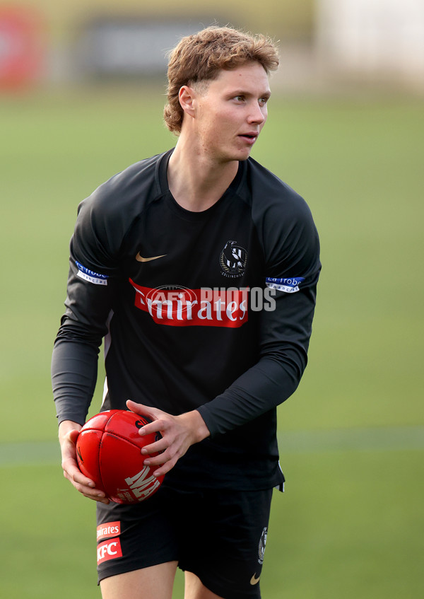 AFL 2024 MEDIA - Collingwood Captains Run 230424 - A-49606048