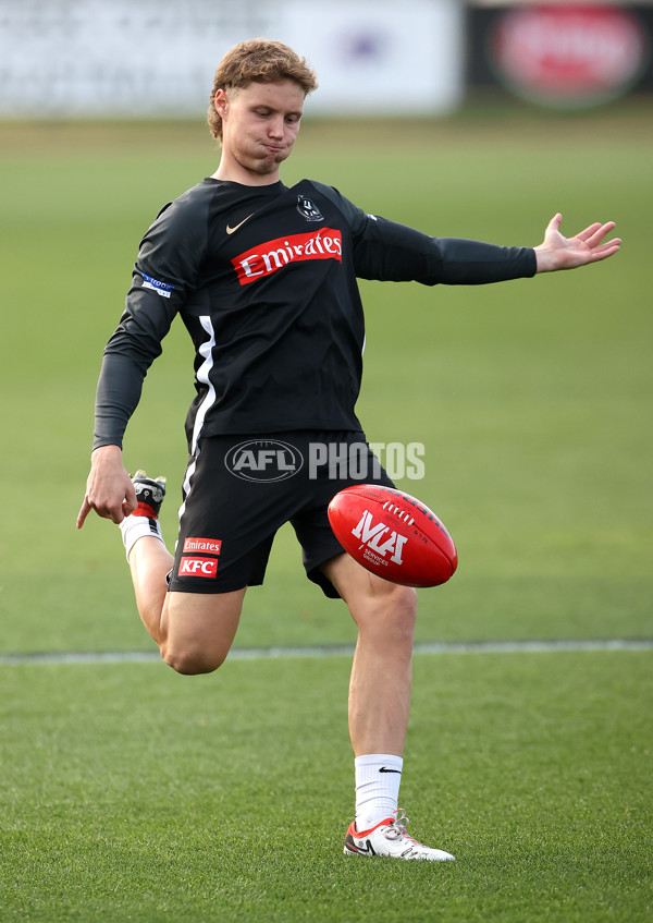 AFL 2024 MEDIA - Collingwood Captains Run 230424 - A-49607771