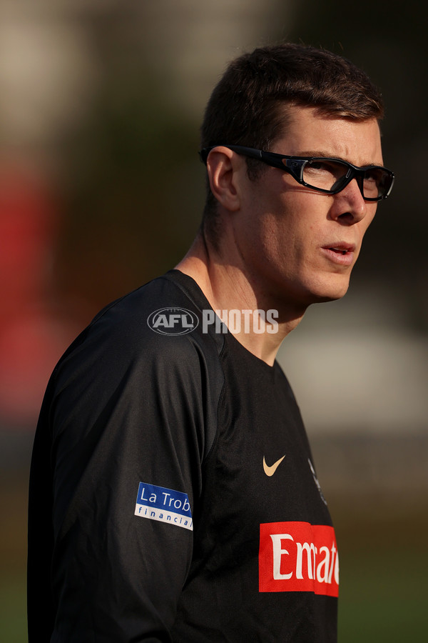 AFL 2024 MEDIA - Collingwood Captains Run 230424 - A-49607797