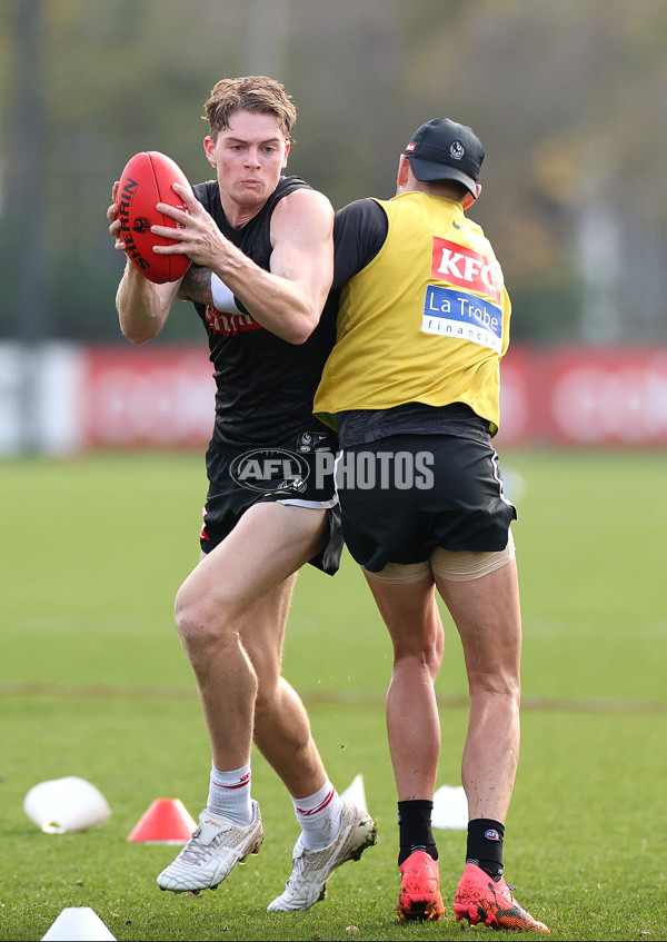 AFL 2024 MEDIA - Collingwood Captains Run 230424 - A-49607807