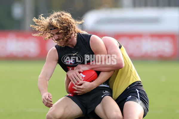 AFL 2024 MEDIA - Collingwood Captains Run 230424 - A-49607808