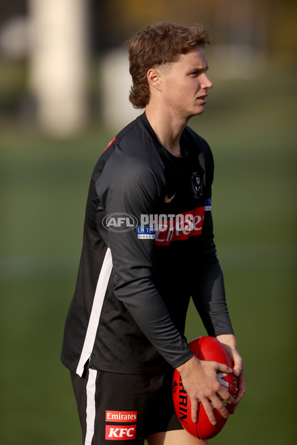 AFL 2024 MEDIA - Collingwood Captains Run 230424 - A-49608087