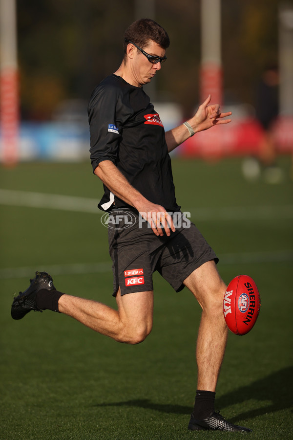 AFL 2024 MEDIA - Collingwood Captains Run 230424 - A-49608090