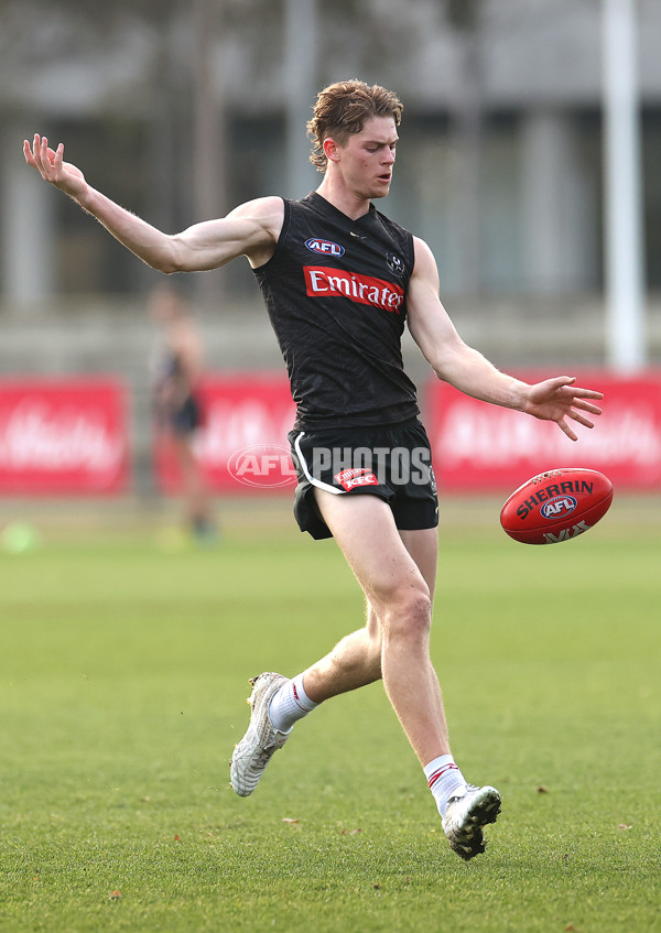 AFL 2024 MEDIA - Collingwood Captains Run 230424 - A-49608125