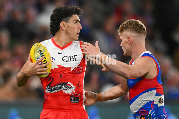 AFL 2024 Round 11 - Western Bulldogs v Sydney - A-49613613