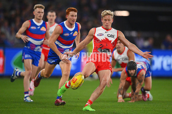 AFL 2024 Round 11 - Western Bulldogs v Sydney - A-49616343
