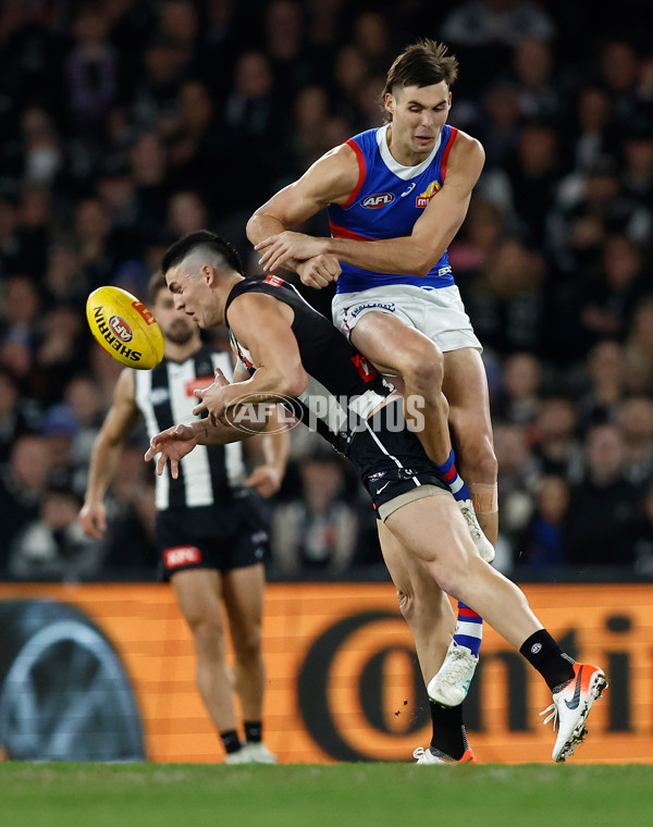 AFL 2024 Round 12 - Collingwood v Western Bulldogs - A-49851221