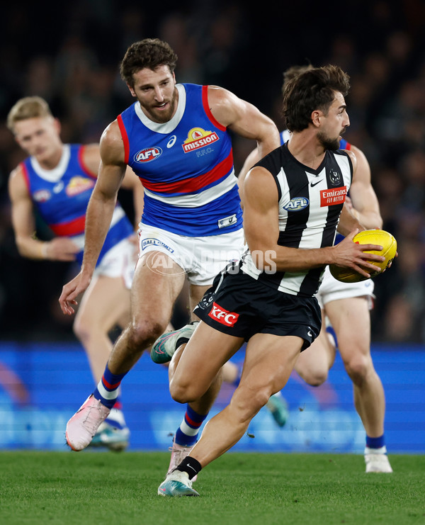 AFL 2024 Round 12 - Collingwood v Western Bulldogs - A-49851245