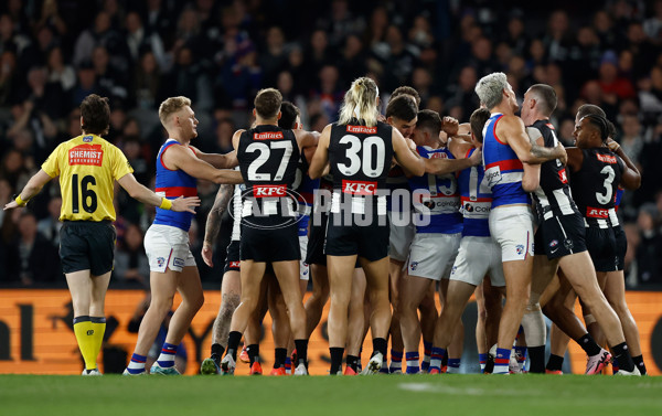 AFL 2024 Round 12 - Collingwood v Western Bulldogs - A-49851247