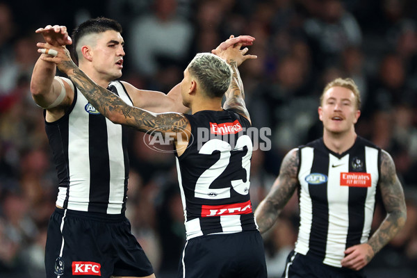 AFL 2024 Round 12 - Collingwood v Western Bulldogs - A-49851255