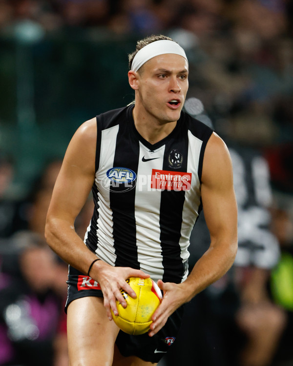 AFL 2024 Round 12 - Collingwood v Western Bulldogs - A-49851270
