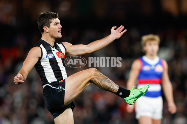 AFL 2024 Round 12 - Collingwood v Western Bulldogs - A-49851272