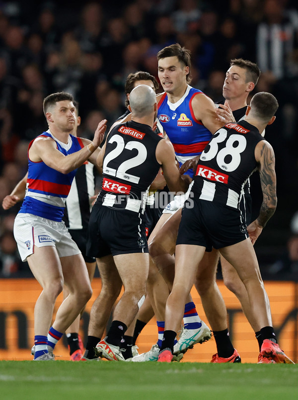AFL 2024 Round 12 - Collingwood v Western Bulldogs - A-49856886