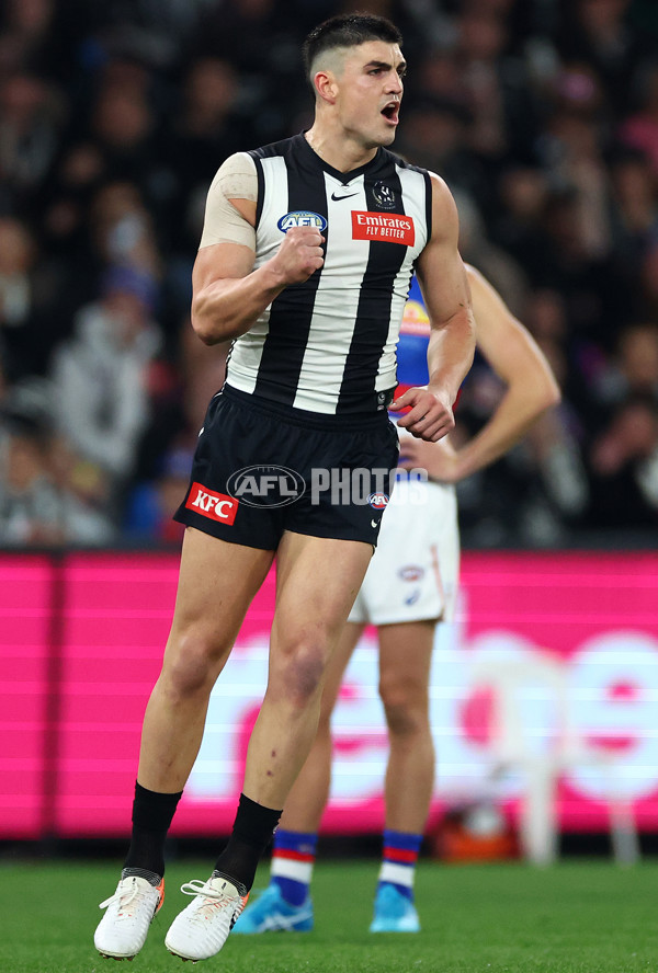 AFL 2024 Round 12 - Collingwood v Western Bulldogs - A-49856895