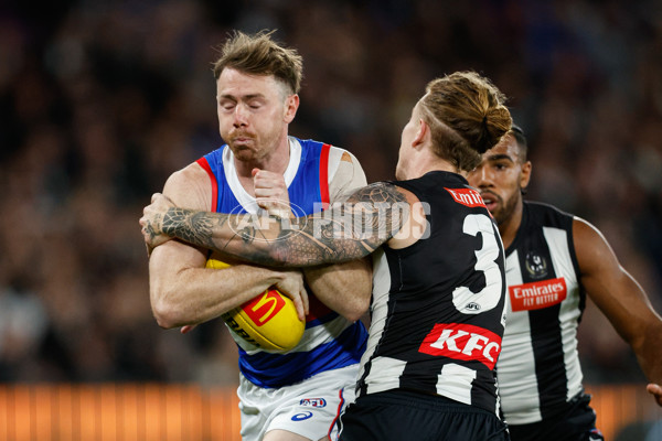 AFL 2024 Round 12 - Collingwood v Western Bulldogs - A-49856919
