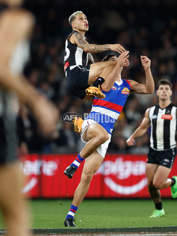 AFL 2024 Round 12 - Collingwood v Western Bulldogs - A-49858783
