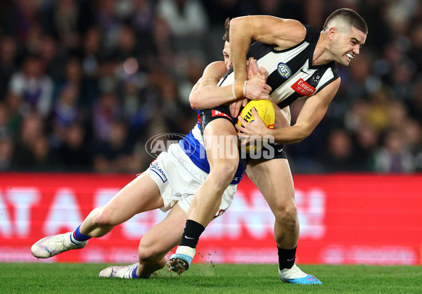 AFL 2024 Round 12 - Collingwood v Western Bulldogs - A-49858788