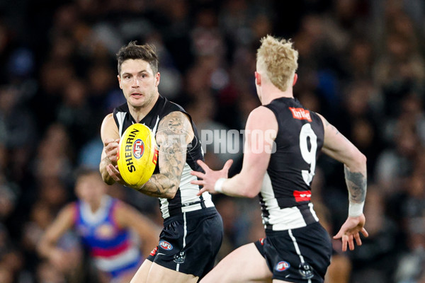 AFL 2024 Round 12 - Collingwood v Western Bulldogs - A-49858819