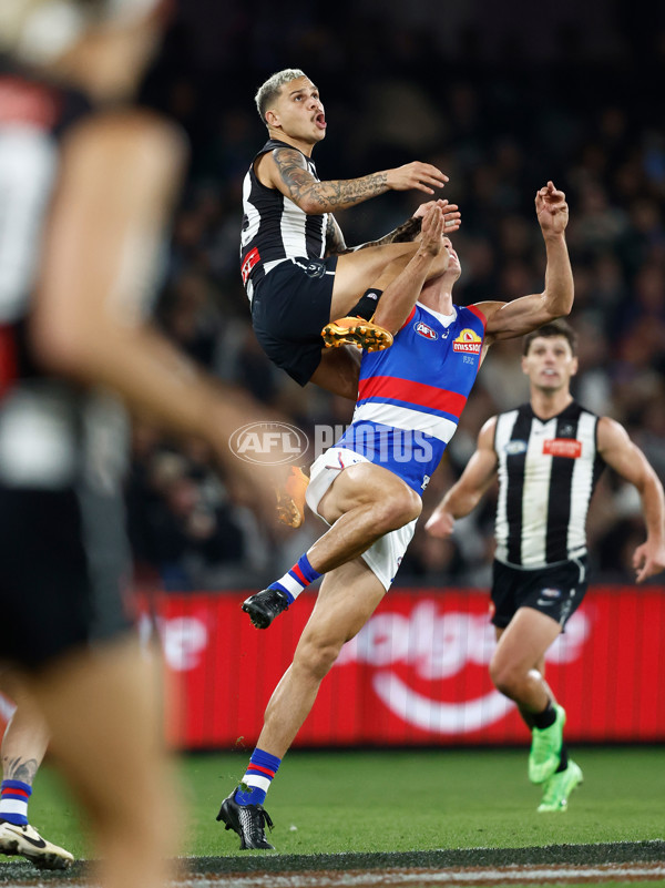 AFL 2024 Round 12 - Collingwood v Western Bulldogs - A-49859160
