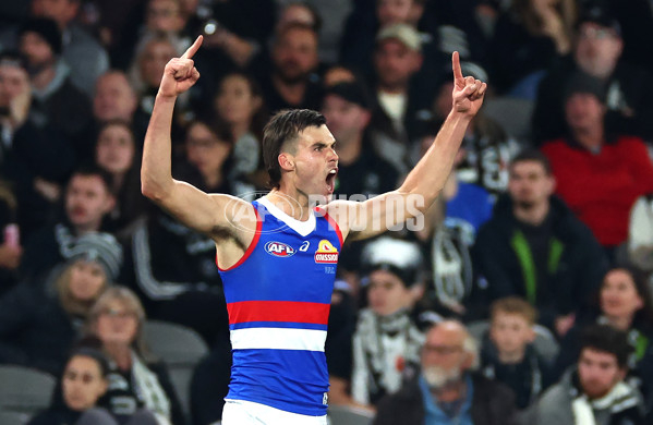 AFL 2024 Round 12 - Collingwood v Western Bulldogs - A-49859191