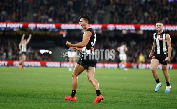 AFL 2024 Round 12 - Collingwood v Western Bulldogs - A-49859234