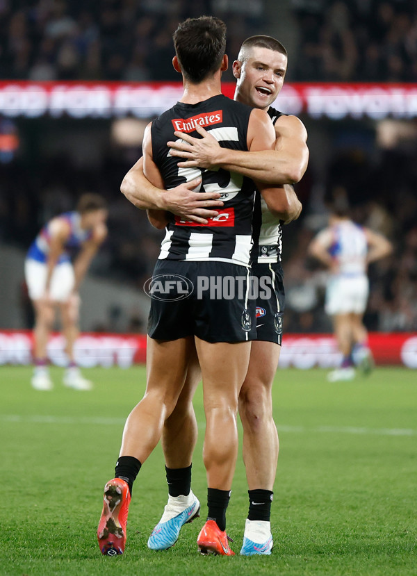 AFL 2024 Round 12 - Collingwood v Western Bulldogs - A-49859236