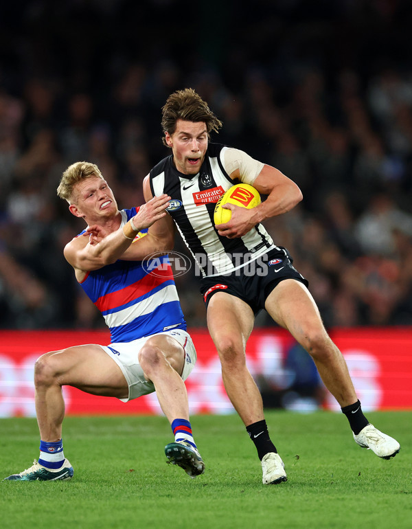 AFL 2024 Round 12 - Collingwood v Western Bulldogs - A-49861298