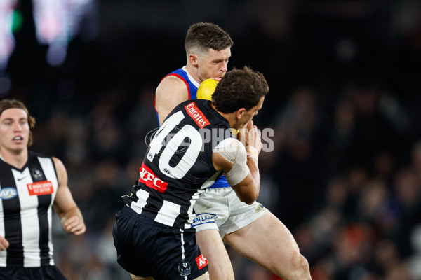 AFL 2024 Round 12 - Collingwood v Western Bulldogs - A-49861329