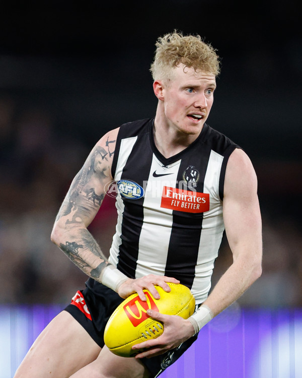 AFL 2024 Round 12 - Collingwood v Western Bulldogs - A-49861345