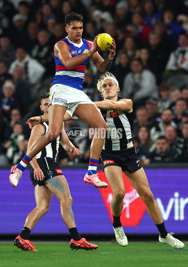 AFL 2024 Round 12 - Collingwood v Western Bulldogs - A-49861361