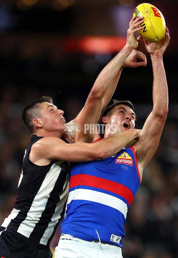 AFL 2024 Round 12 - Collingwood v Western Bulldogs - A-49861482