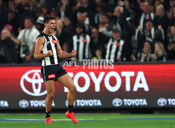 AFL 2024 Round 12 - Collingwood v Western Bulldogs - A-49861486