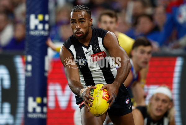 AFL 2024 Round 12 - Collingwood v Western Bulldogs - A-49861506