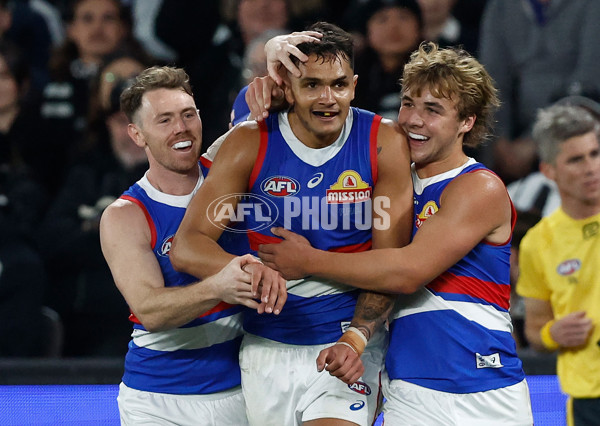 AFL 2024 Round 12 - Collingwood v Western Bulldogs - A-49861515