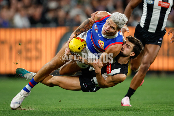 AFL 2024 Round 12 - Collingwood v Western Bulldogs - A-49866112