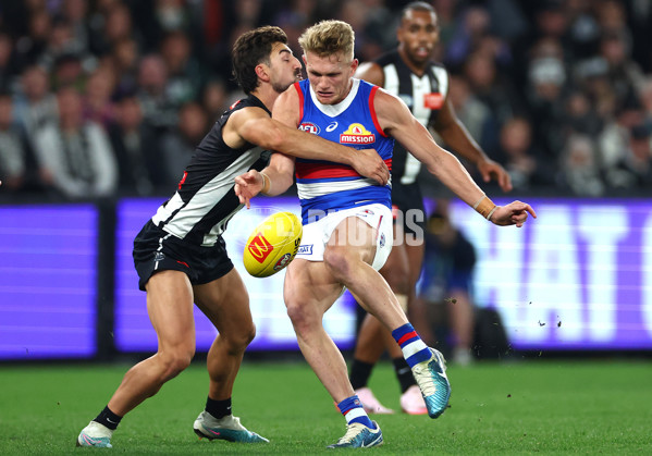 AFL 2024 Round 12 - Collingwood v Western Bulldogs - A-49866810