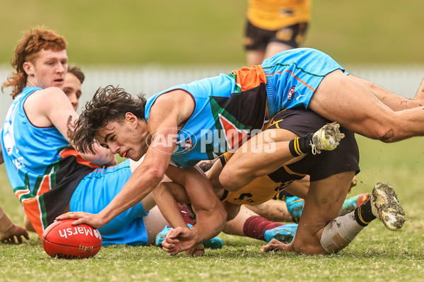 Marsh AFL Championships U18 Boys 2024 - Allies v Western Australia - A-49922572